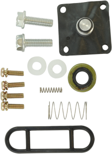 Fuel Petcock Rebuild Kit Black