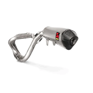 Evolution Line Full Exhaust System Utv Black, Silver 