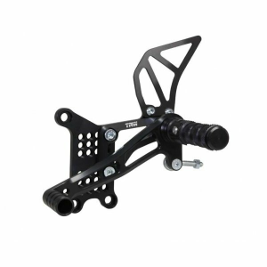 Rearset/footrest Black, Red, 1, nordicamoto.ro