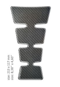 Resin/soft Touch Tank Pad Gray, 1, nordicamoto.ro