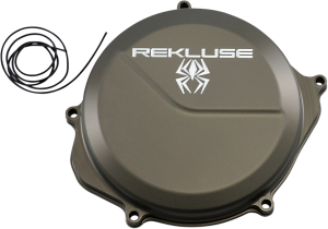 Clutch Cover Black, Anodized