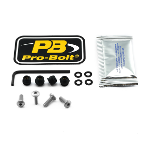 Screen Bolt Aluminium Blue