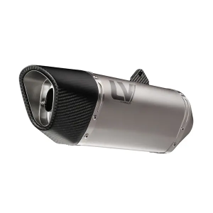 Tobă de eșapament LeoVince LV-14R Titanium Slip-On pentru Yamaha MT-07 Tracer 7 Tracer 7 GT, nordicamoto.ro
