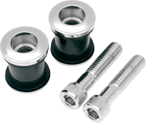 Flush Handlebar Riser Bushing Kit Silver, 1, nordicamoto.ro