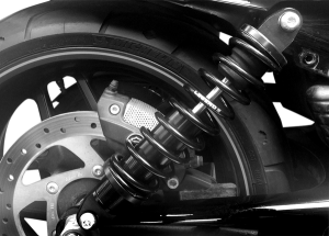 Revo V-rod Coil Suspension Black, Anodized, 2, nordicamoto.ro