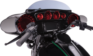 Shock & Awe® Multi-color Led Speaker Accents Chrome, 3, nordicamoto.ro