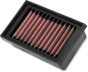 High-flow Air Filter Black, Red