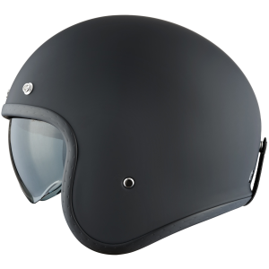 AMOQ Helmet JI100 Solid matt black XS, nordicamoto.ro
