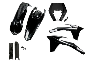 Full Body Replacement Plastic Kit Black
