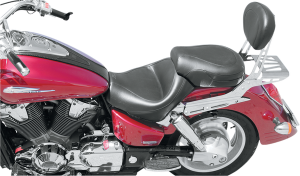 Vintage Wide Touring Seat Black