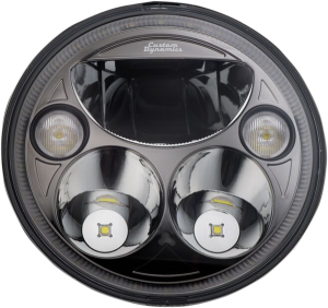 7(r) Trubeam® Headlamp Black Chrome