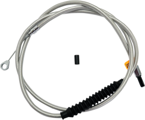 Stainless Steel Braided Clutch Cable Silver