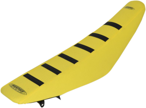6-rib Gripper Seat Cover Yellow, 2, nordicamoto.ro