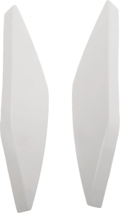 ICON Ultraflite Helmet Side Covers White 