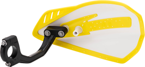 Cyclone Handguards White, Yellow