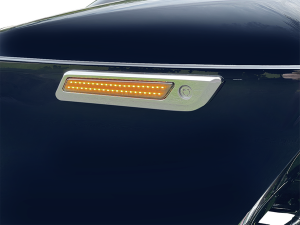 Saddlebag Latch Dual Color Accent Lights Amber, Red, 3, nordicamoto.ro