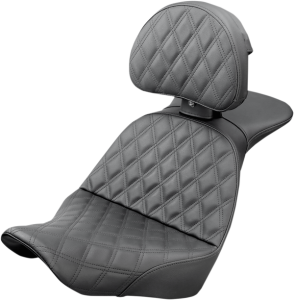 Explorer Lattice Stitch Seat Black