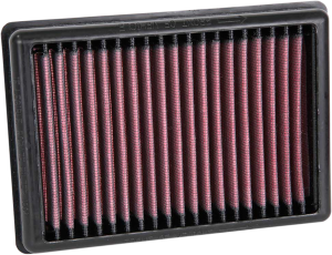 High-flow Air Filter Black, Red, 1, nordicamoto.ro