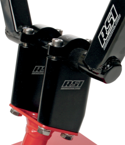 Angled Handlebar Risers Black, 1, nordicamoto.ro