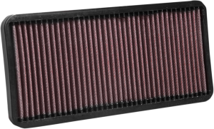High-flow Air Filter Black, Red