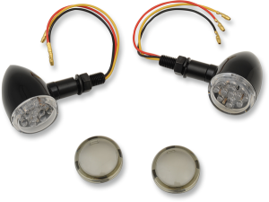 Led Mini Deuce Marker Lights Gloss, Black