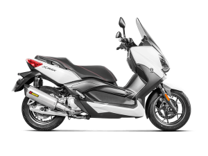 Slip-on Line Muffler Scooter Black, Carbon Fiber