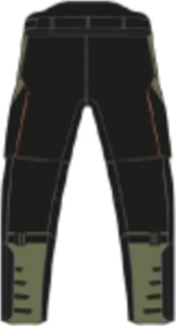 Pantaloni KTM TERRA ADVENTURE V3 Black/Green, nordicamoto.ro