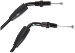 Black Vinyl Throttle Cable Black