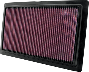 High Flow Replacement Air Filter Black, Red