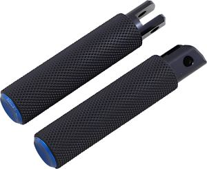 M-eight Fusion Footpegs Black, Blue, 2, nordicamoto.ro