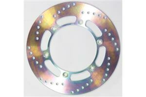 Round Hpsr Solid Brake Rotor Gold, Zinc