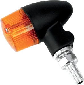 Aluminum Body Marker Lights Matte, Black