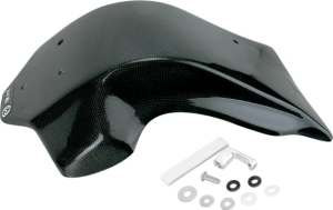 MOOSE RACING Placă de protecție din fibră de carbon, negru 