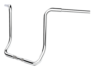 Twin Round Handlebar Silver