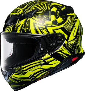 Casca integrala SHOEI NXR2 BEAUT TC-3 Negru/Galben/Alb