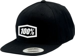 Sapca 100% Icon Snapback Black