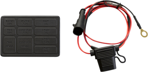 Heated Seat Wiring Harness Black, 1, nordicamoto.ro