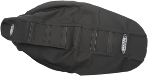 6-rib Gripper Seat Cover Black