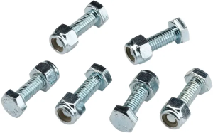 MOOSE RACING Rotor Bolt Kit Silver 