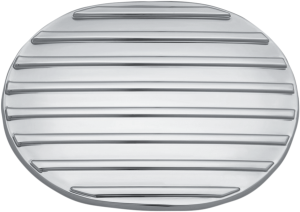 Finned Front Primary Accent Chrome, 1, nordicamoto.ro