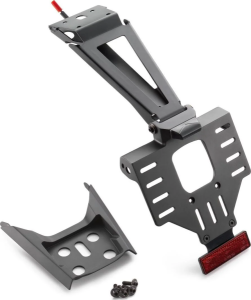 Licence plate holder support