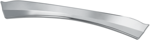 Windshield Center Trim Silver, 2, nordicamoto.ro