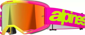 Alpinestars Vision 5 Wordmark Goggle Pink, Yellow 