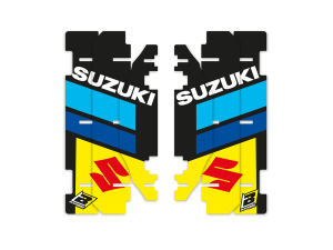 Replica Rad Louver Graphics Black, Blue, Yellow, 2, nordicamoto.ro