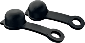 Bleeder Nipple Caps Black