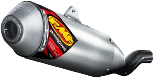 Powercore 4 Slip-on Muffler Silver