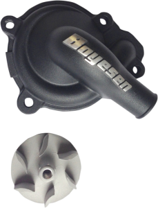 Supercooler Water Pump Cover And Impeller Kit Black