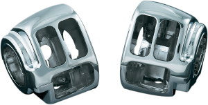 Chrome Switch Housing Silver, 1, nordicamoto.ro