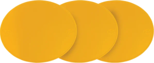 Oval Number Plate Yellow