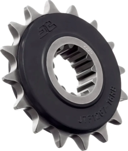 Pinion față cu amortizare din cauciuc, negru, natural, nordicamoto.ro